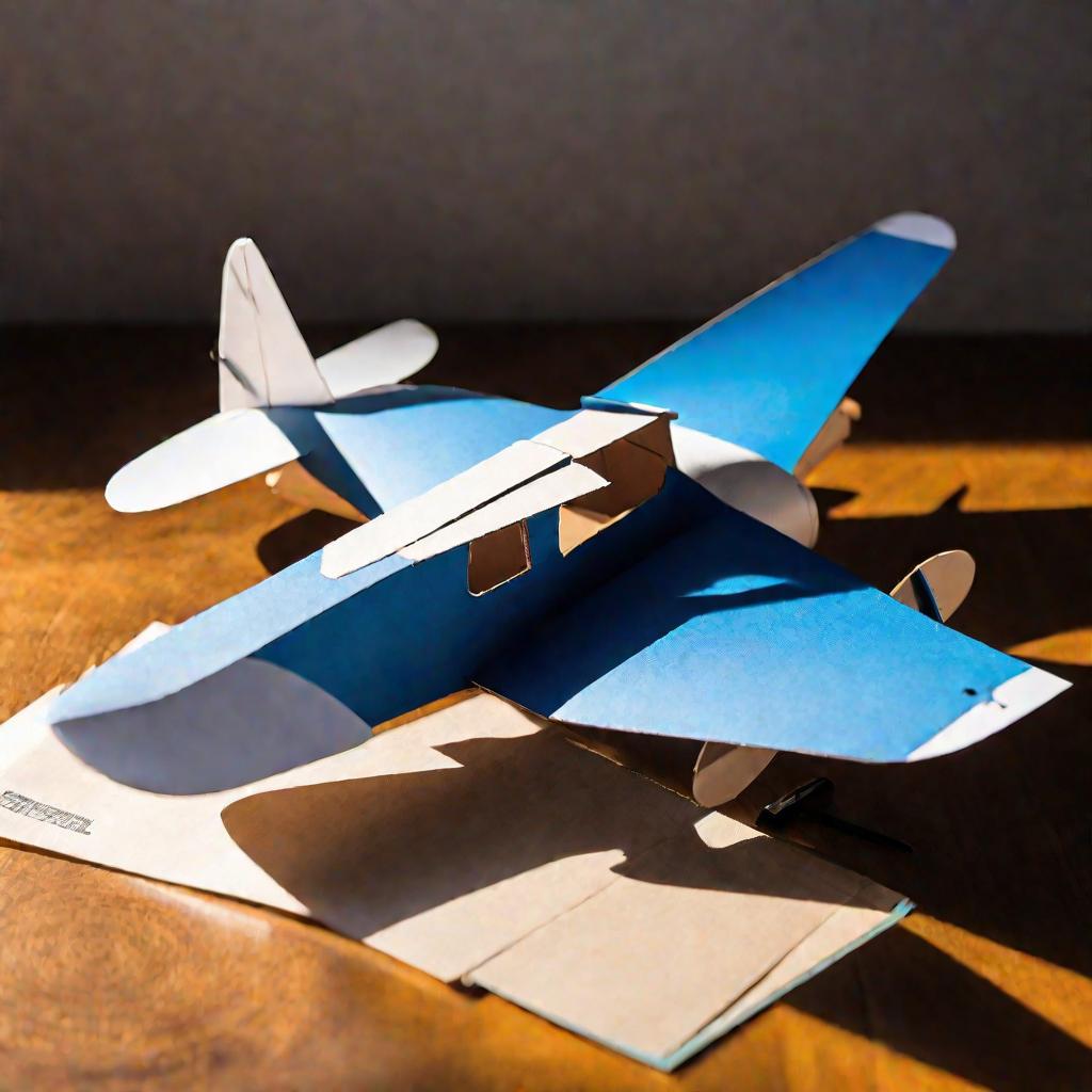 Готовая модель самолета