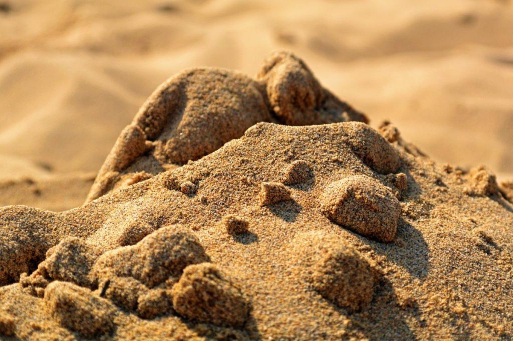 Свойства песка