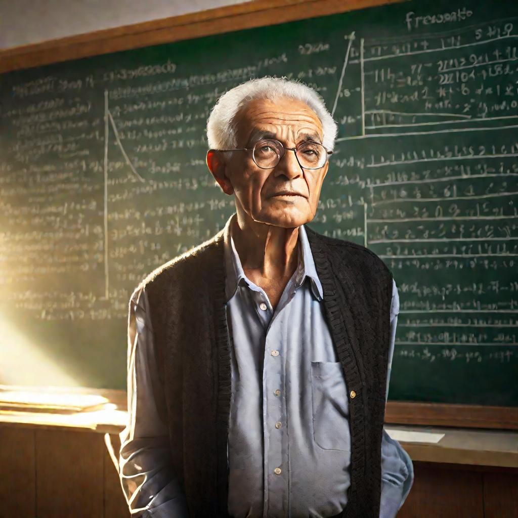 Портрет преподавателя математики