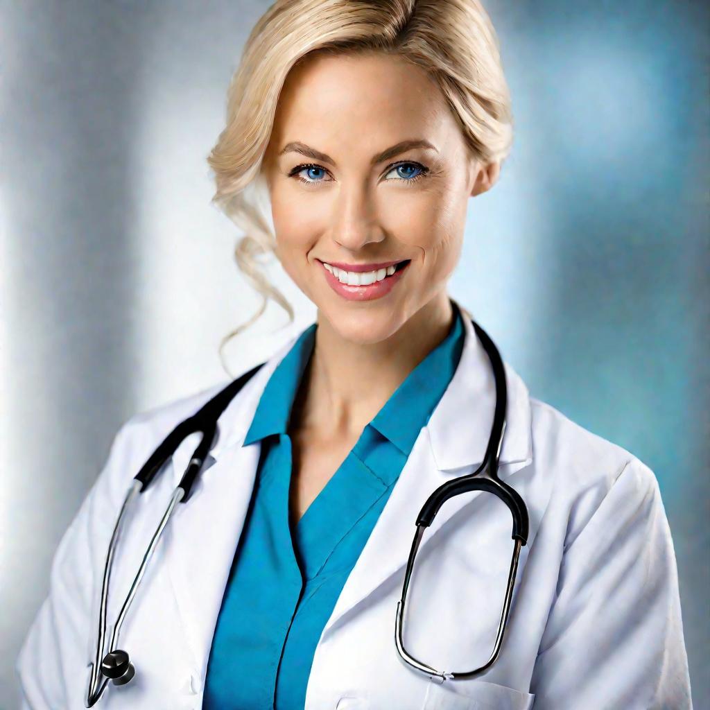Портрет женщины-врача
