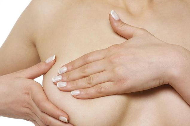 массаж грудных желез