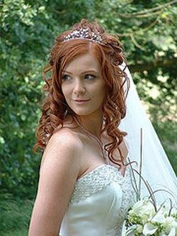 прическа невесты на длинные волосы