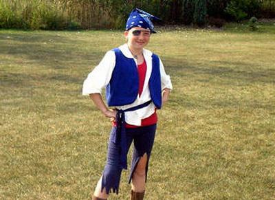 карнавальный костюм пирата