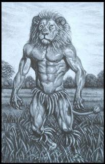 мужчина лев