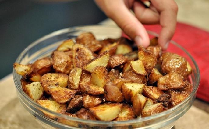 картофель запеченный в духовке в кожуре