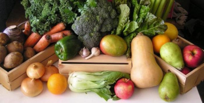 витамины в овощах и фруктах