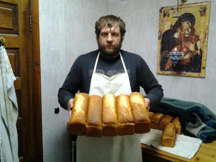 хлеб из монастыря святой матроны