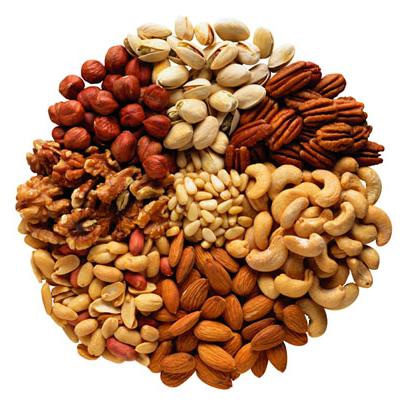 в каких орехах больше всего белка
