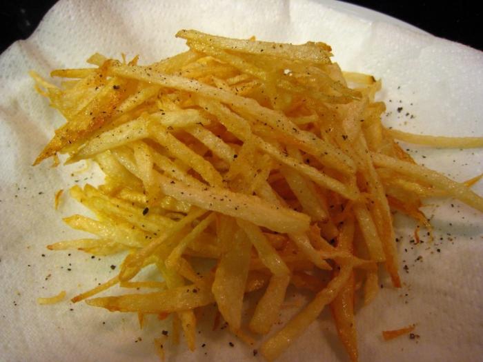 картофель фри в микроволновке