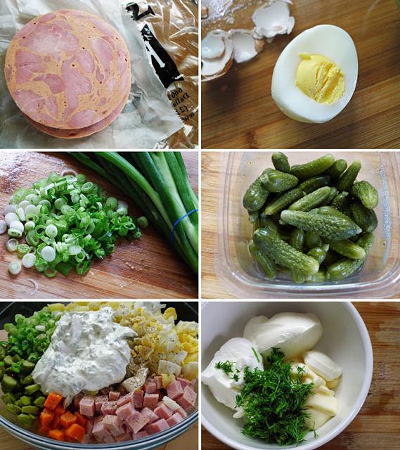 как приготовить салат «Оливье с колбасой