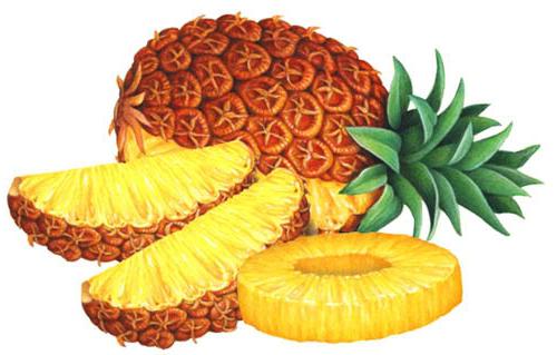 ананас калории