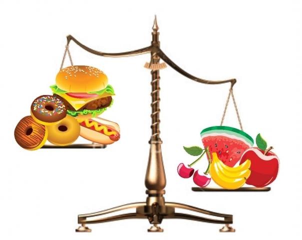сбалансировать питание