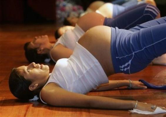 комплекс упражнений для беременных