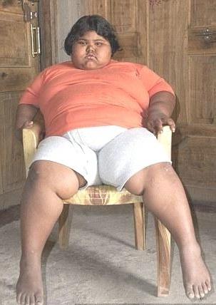 самая толстая девочка в мире
