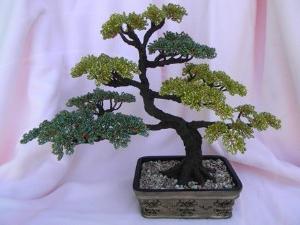 бисероплетение деревья бонсай