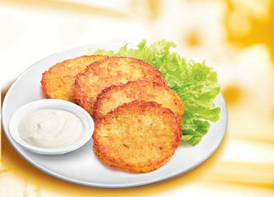 Драники картофельные рисунок