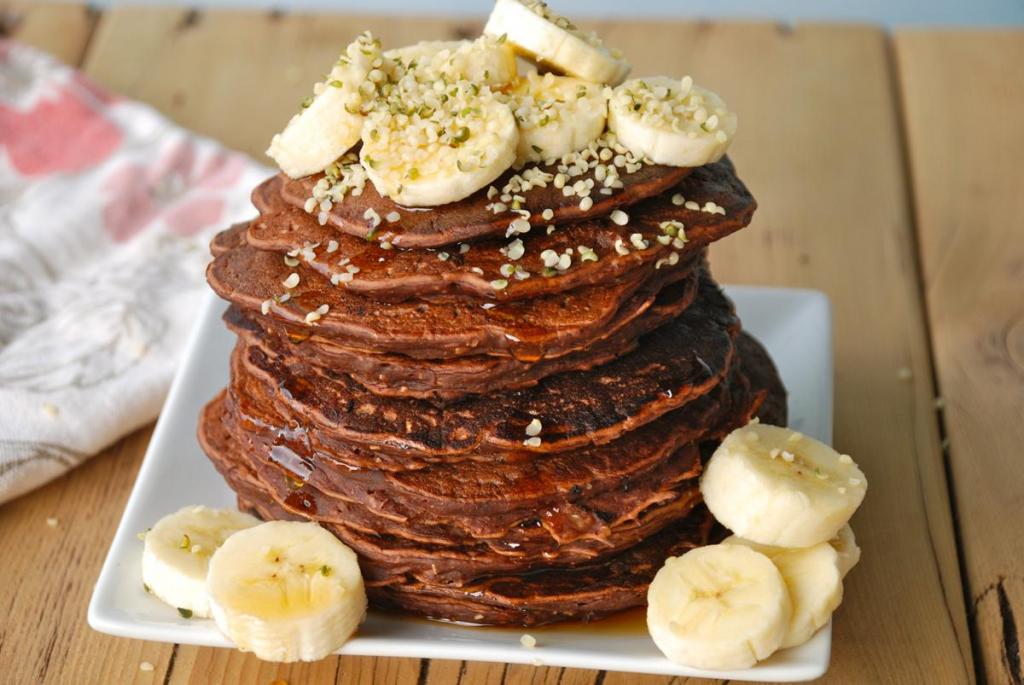 Панкейки с какао