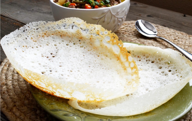 Блинчики на кокосовом молоке и рисовой муки