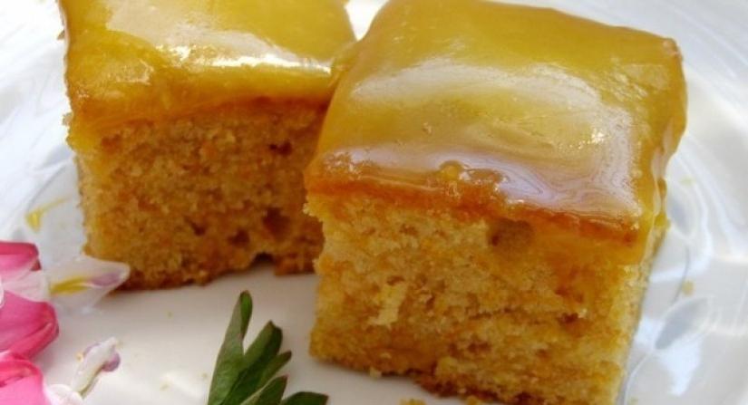 Кекс с помадкой