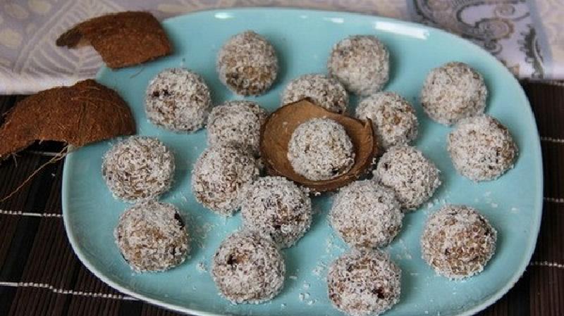 Диетические конфеты из кокоса