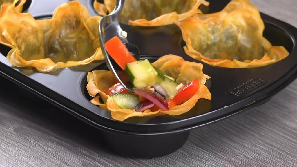 Как сделать картофельные корзиночки