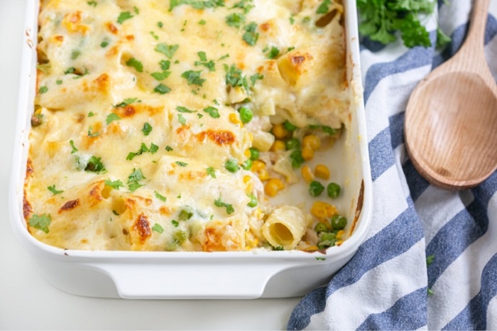 Запеканка с кукурузой