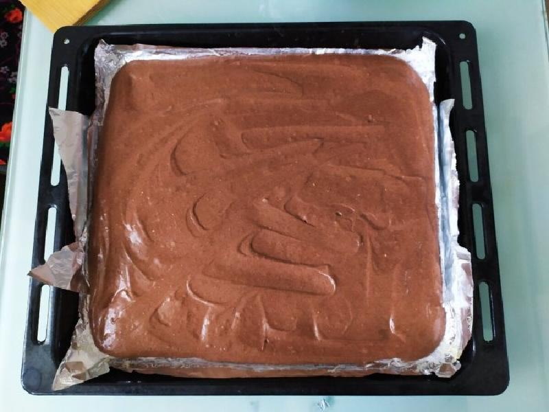 Шоколадный кухэ в духовке