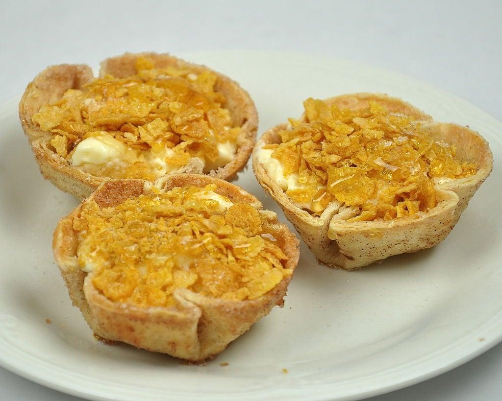 Пирог из кукурузных хлопьев
