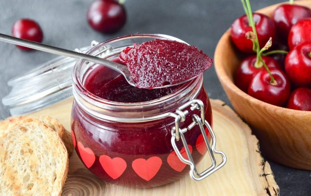 Конфи из варенья для торта