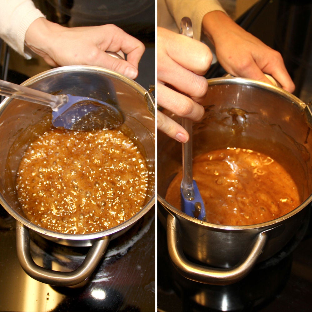Сахар вода масло рецепт. Приготовление карамели. Карамелизация меда. Приготовление соленой карамели. Карамель приготовление в домашних.