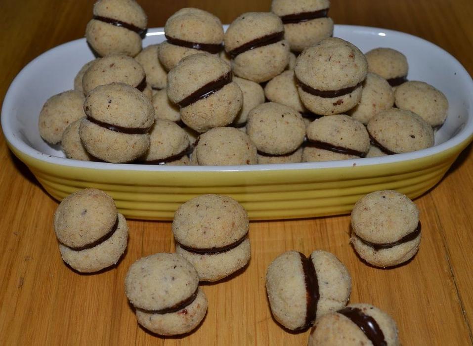 Ореховые палочки печенье