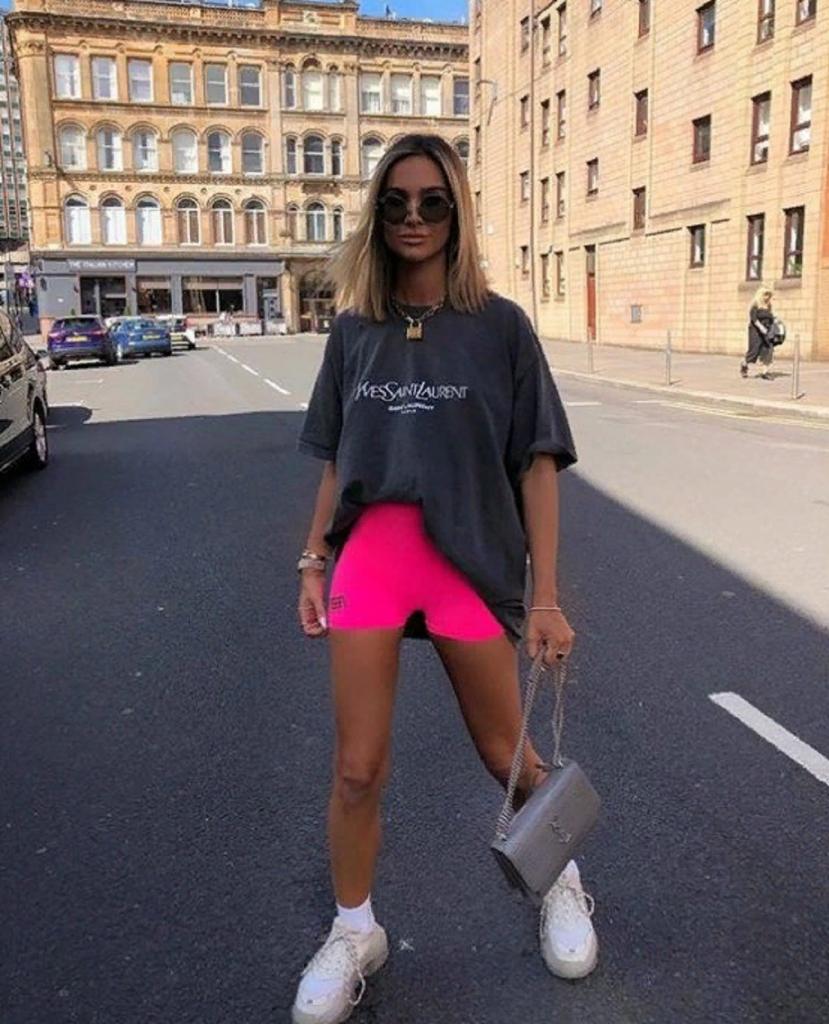 С чем носить велосипедки