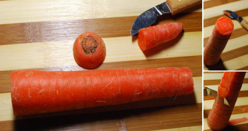 Цепочка из моркови