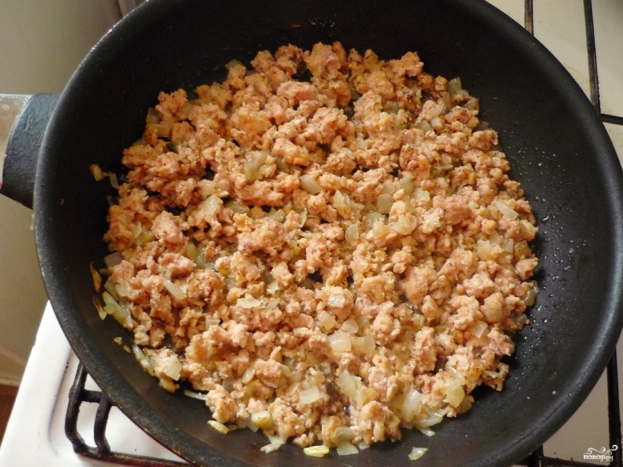 Говяжий фарш с овощами
