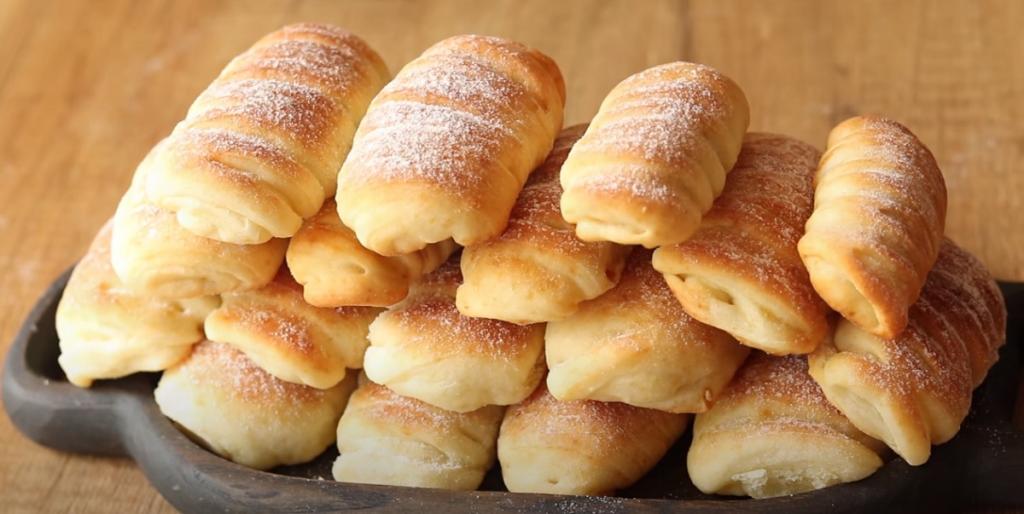Вкусные творожные батончики трубочки
