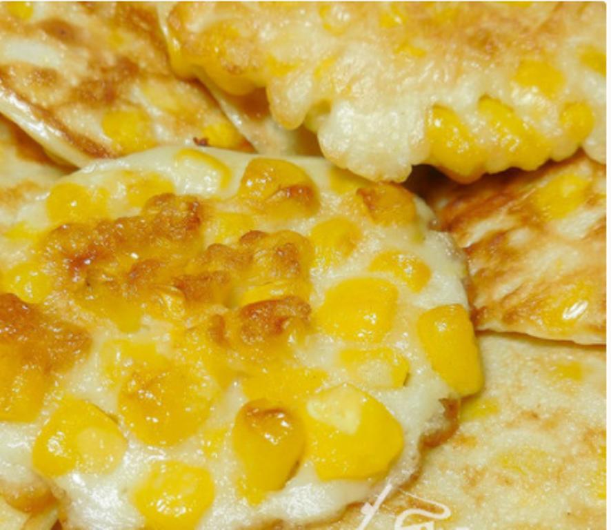 Кукурузные оладьи