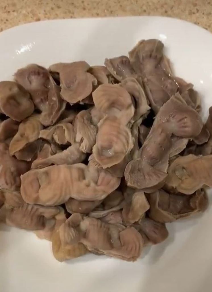 Приготовление куриных желудков