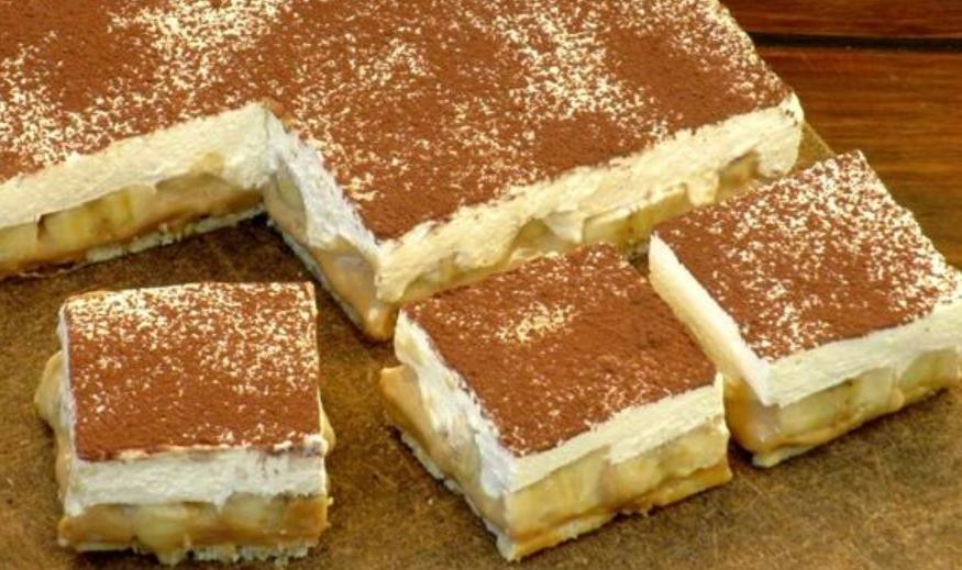 Десерт из соленого крекера