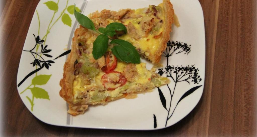 Puff Pastry Salmon pie