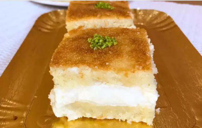 Торт с манной крупой