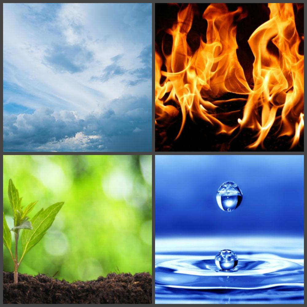 Элемент огонь вода воздух земля