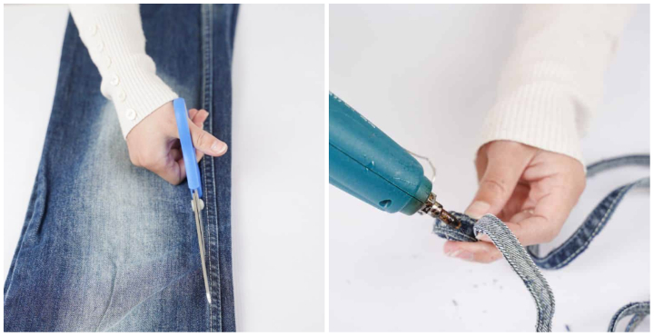 Подставка под горячее из джинсовых "швов" (инструкция и фото)