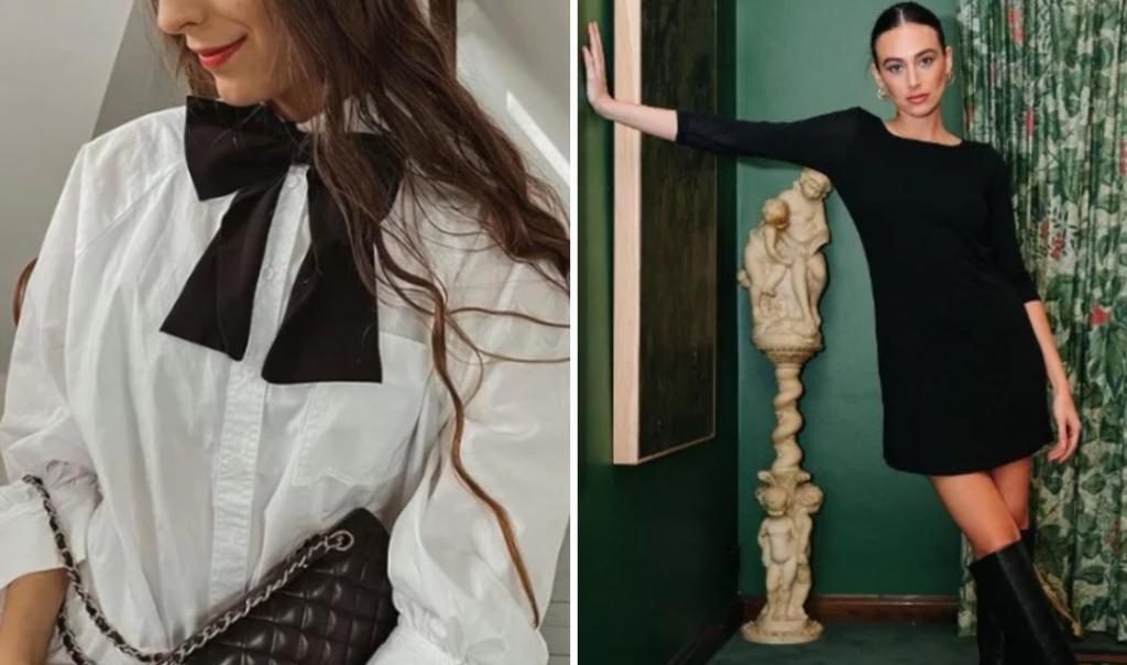 Образы В Черных Платьях фото 10