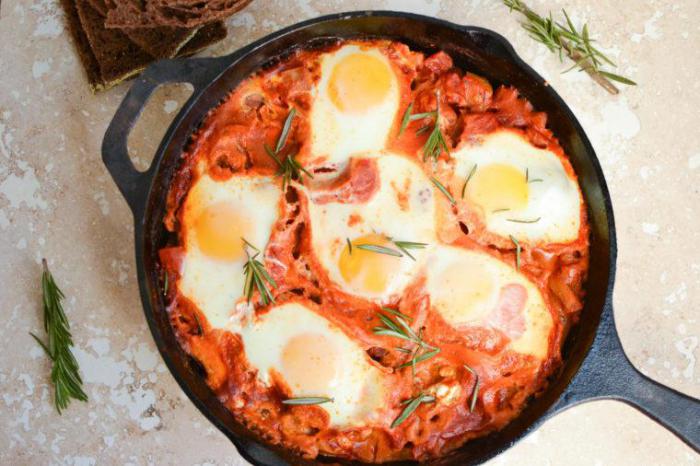 Традиционное блюдо израильской кухни 