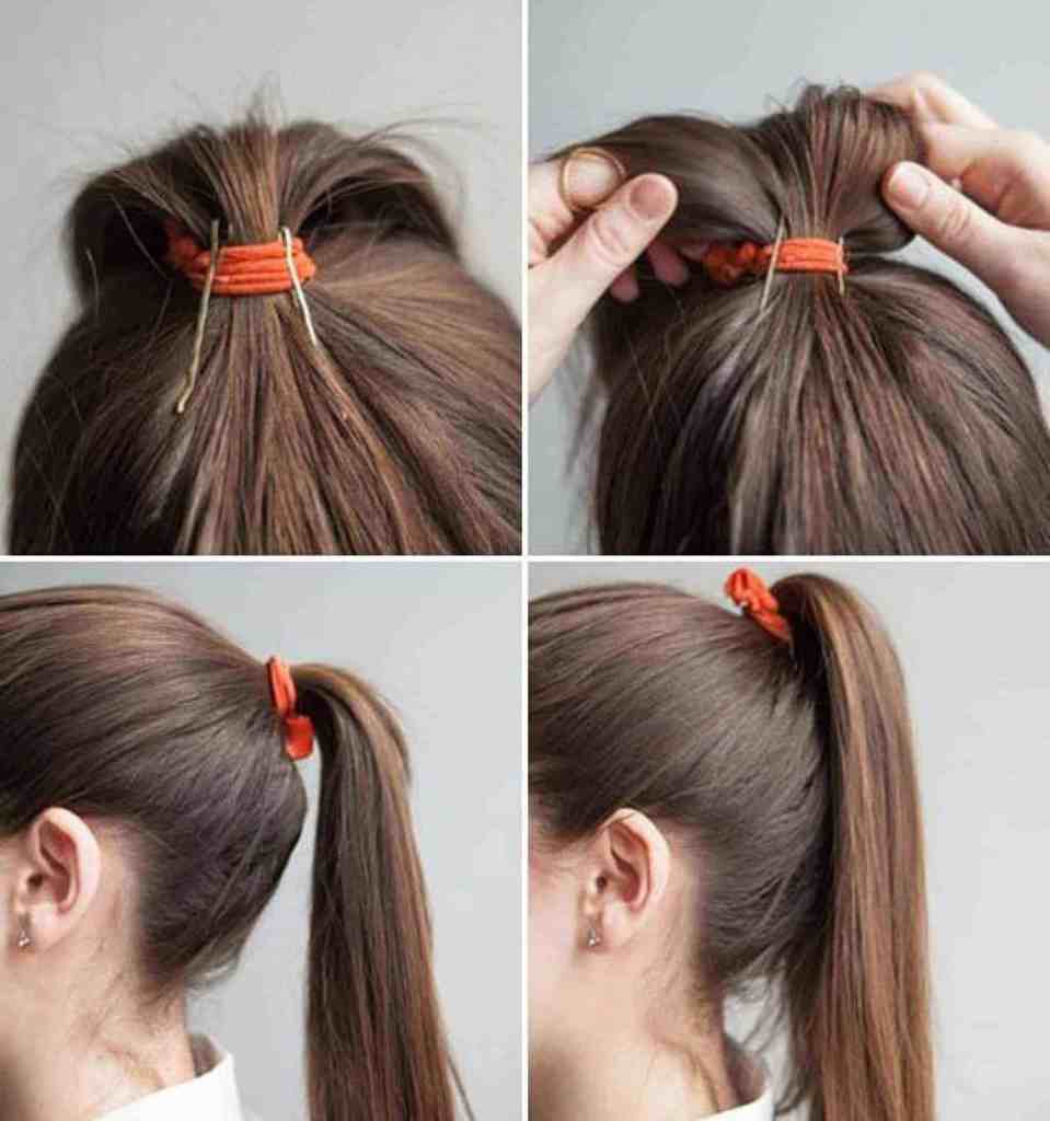 Сделать красивый хвост