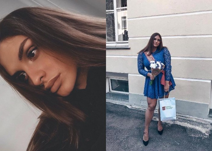 Как сейчас выглядит настя Как сегодня выглядит Настя Блинова, чьи фото с выпускного взорвали Интернет