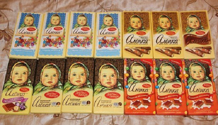 Шоколадка с лицом