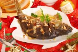 Карп, запеченный в духовке