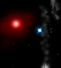 Антарес - звезда созвездия Скорпиона