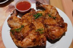 Цыпленок табака – классика грузинской кухни